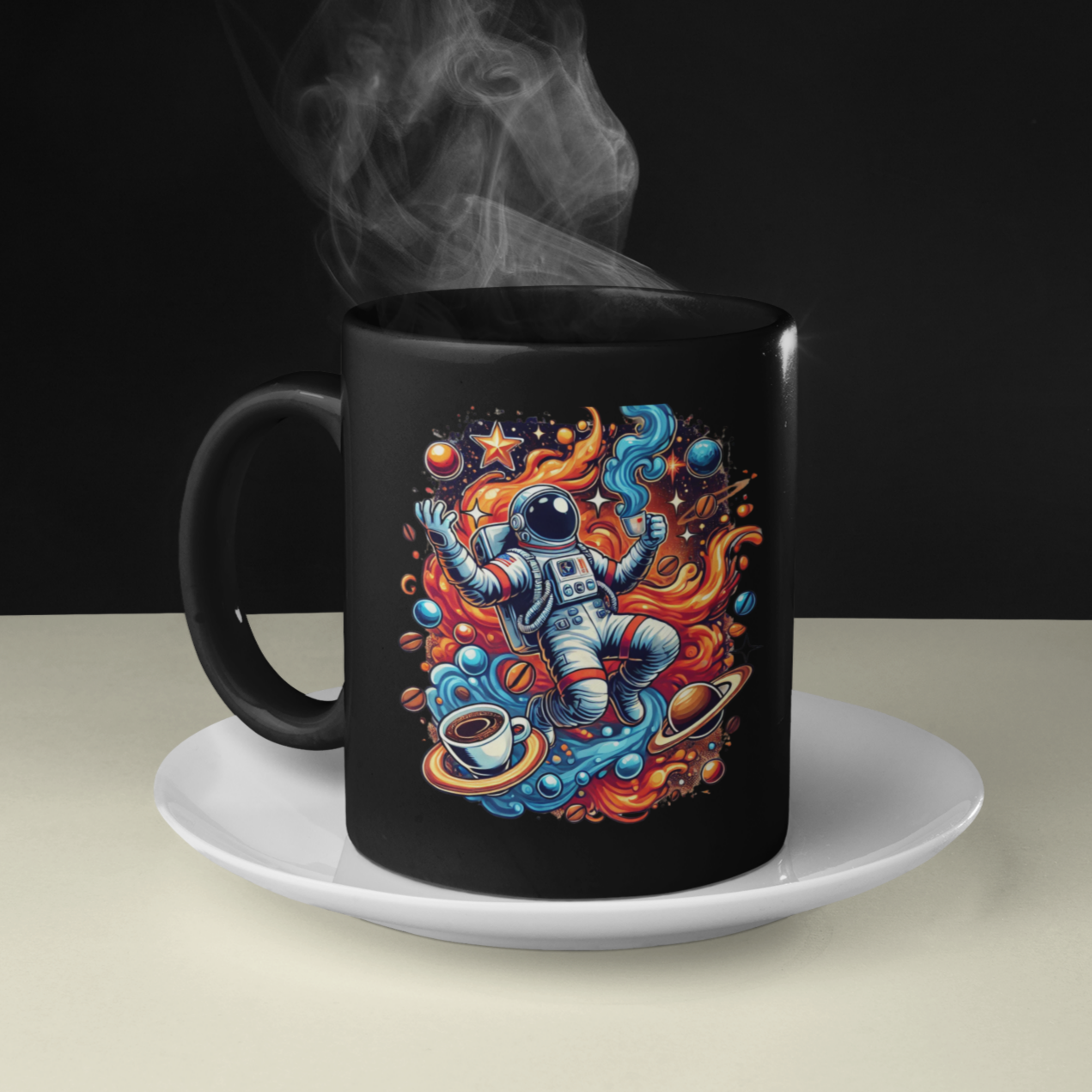 ☕Cosmic Fuel Astronaut Mug 🚀☕